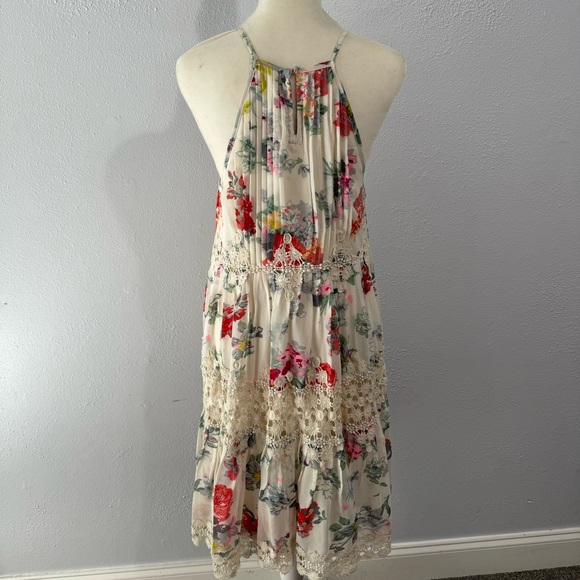 Anthropologie Ranna Gill floral lace baby doll dress xs - Picture 8 of 9